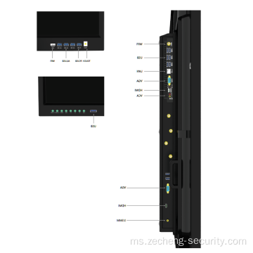 Papan Putih Digital Skrin Sentuh Boleh Minum 65 Inch